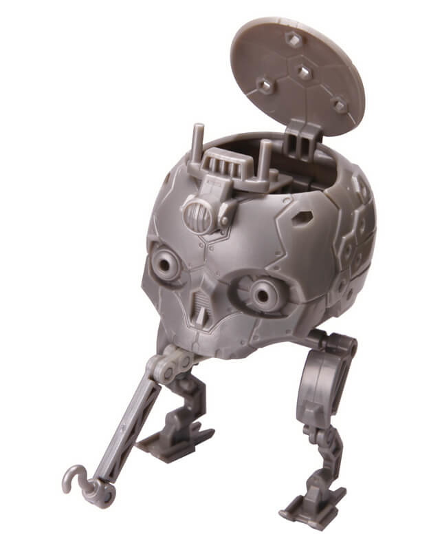 更衝撃的觸手登場！EPOCH 誰俺Darkside系列「多腳機械骷髏頭 2」轉蛋 第二彈 （誰俺ダークサイド ドクロ型多脚機械ドクロヘッド2）全四款