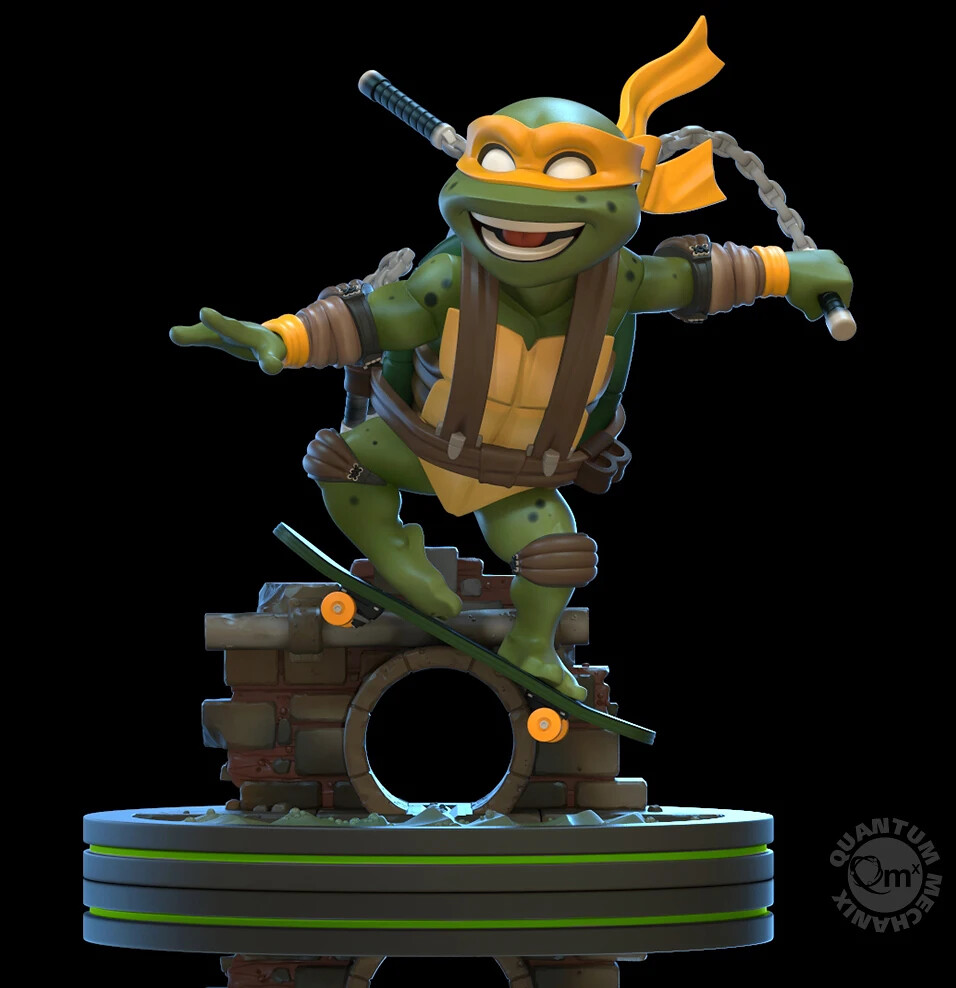 Quantum Mechanix Q-Fig 系列《忍者龜》忍者龜四兄弟 參戰! Teenage Mutant Ninja Turtles Q-Fig