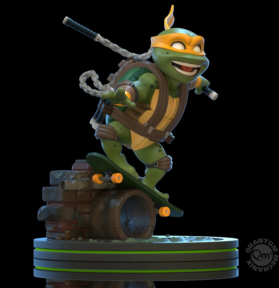 Quantum Mechanix Q-Fig 系列《忍者龜》忍者龜四兄弟 參戰! Teenage Mutant Ninja Turtles Q-Fig