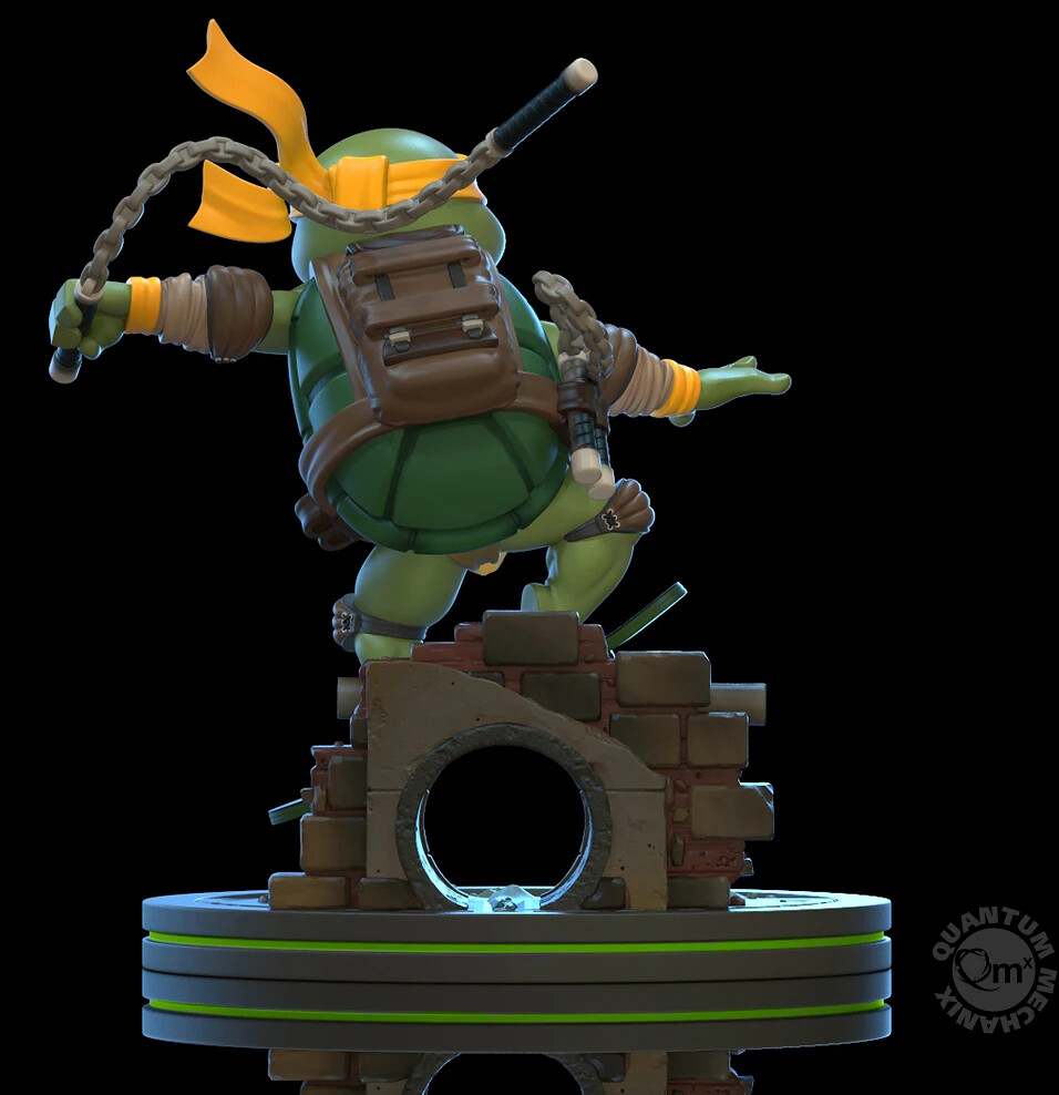 Quantum Mechanix Q-Fig 系列《忍者龜》忍者龜四兄弟 參戰! Teenage Mutant Ninja Turtles Q-Fig