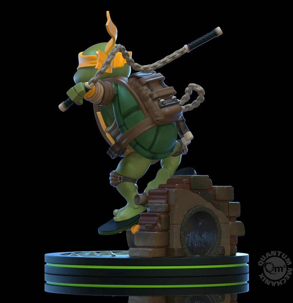 Quantum Mechanix Q-Fig 系列《忍者龜》忍者龜四兄弟 參戰! Teenage Mutant Ninja Turtles Q-Fig