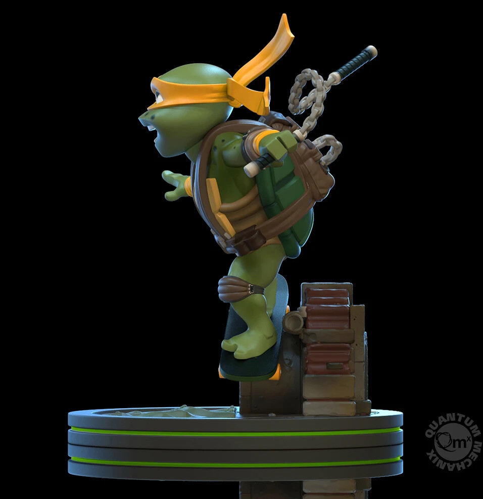 Quantum Mechanix Q-Fig 系列《忍者龜》忍者龜四兄弟 參戰! Teenage Mutant Ninja Turtles Q-Fig