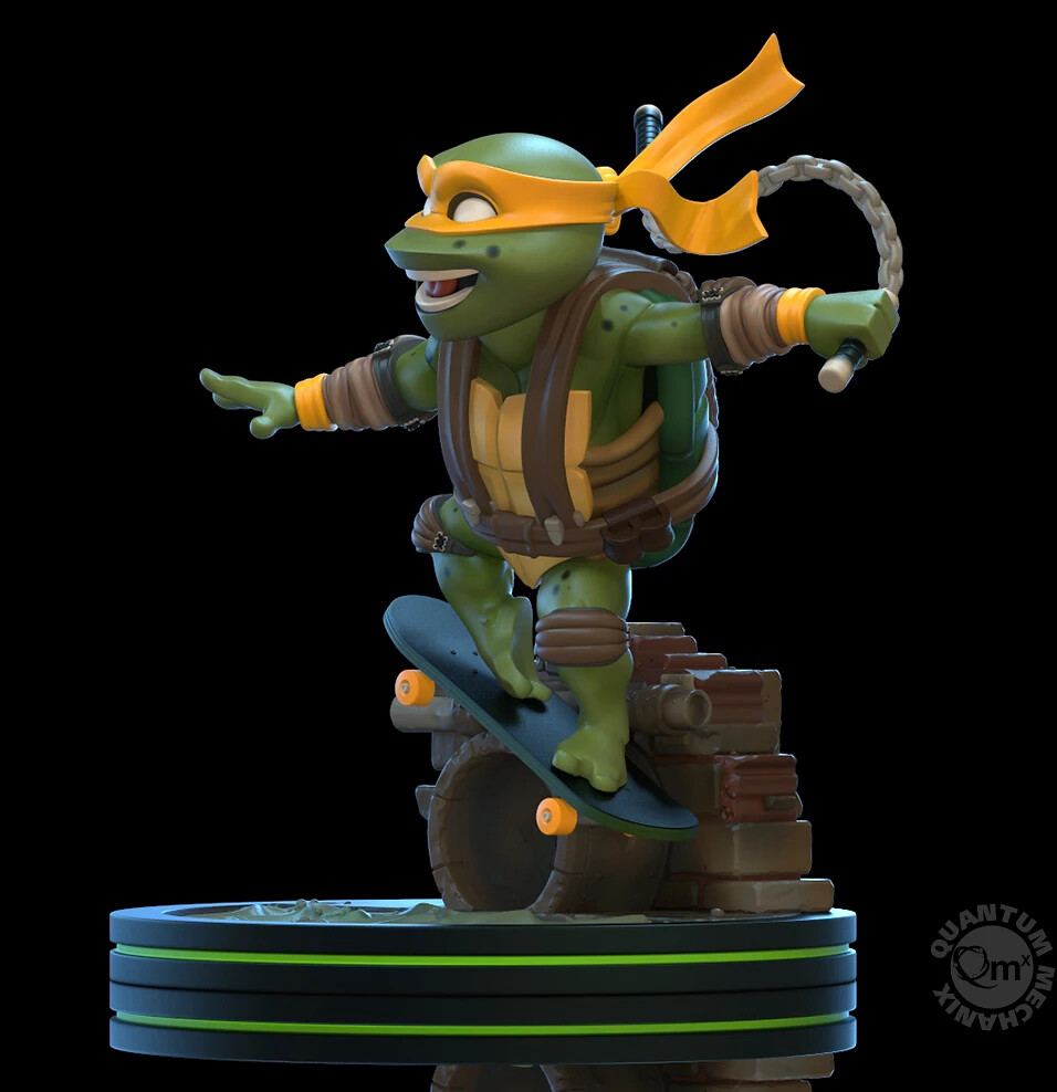 Quantum Mechanix Q-Fig 系列《忍者龜》忍者龜四兄弟 參戰！ Teenage Mutant Ninja Turtles Q-Fig