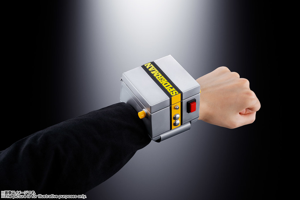 附上 1：1 比例的變身手環！！ 超合金魂 GX-33R《蜘蛛人 (東映)》獵豹金剛＆宇宙戰鬥艦 Marveller 召喚套組 レオパルドン＆マーベラー召喚セット