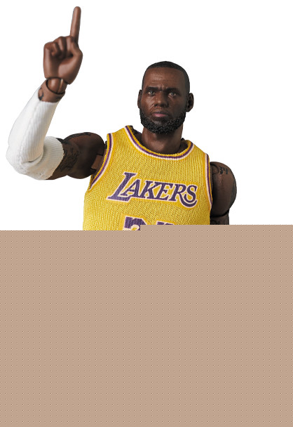 NBA 史上最強小前鋒！MAFEX 雷霸龍‧詹姆斯 洛杉磯湖人隊（マフェックス No.127 LeBron James Los Angeles Lakers）