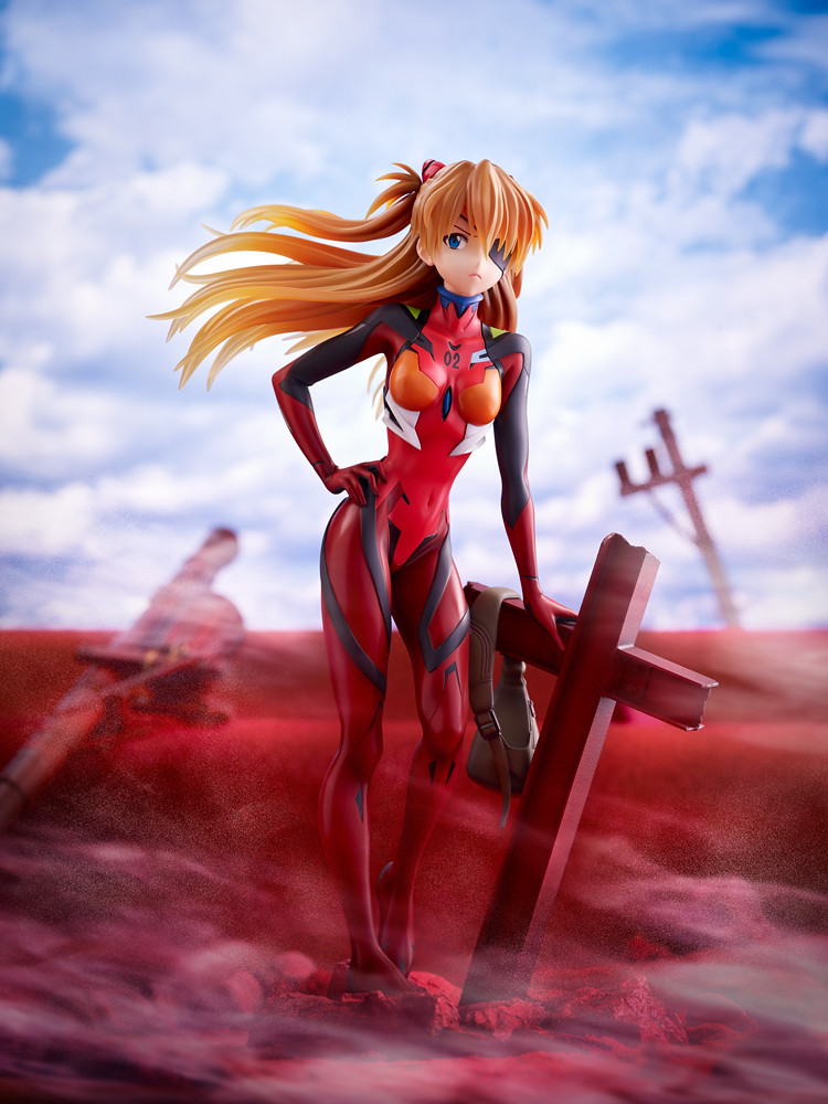 鮮紅大地上的第二少女 壽屋《福音戰士新劇場版》式波・明日香·蘭格雷（式波・アスカ・ラングレー） 1/6比例模型