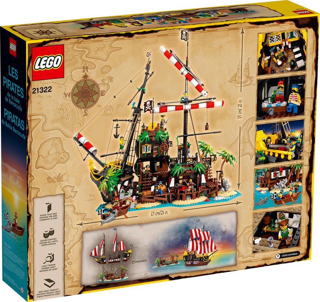 擁抱海盜夢的黃金歲月再來 Lego 21322 Ideas 系列 梭魚灣海盜 Pirates Of Barracuda Bay 竟然能將殘骸重新拼成一艘充滿回憶的海盜船啊 玩具人toy People News