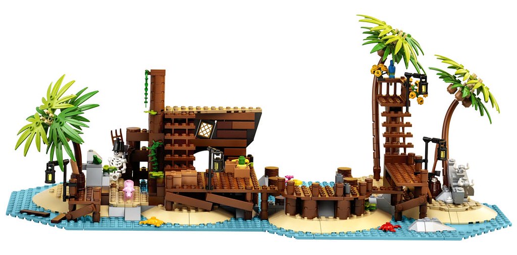 擁抱海盜夢的黃金歲月再來！ LEGO 21322 Ideas 系列【梭魚灣海盜