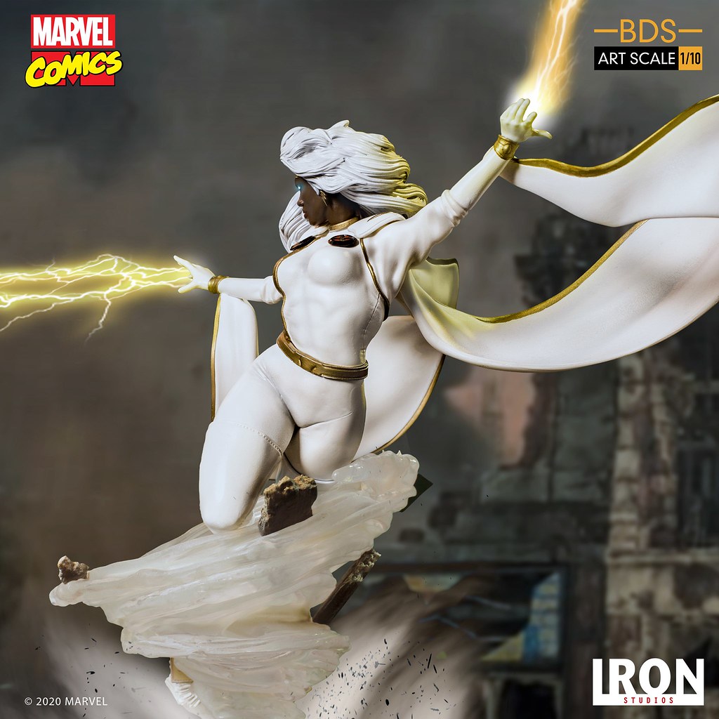 Iron Studios Battle Diorama 系列 Marvel Comics【暴風女】Storm 1/10 比例全身雕像