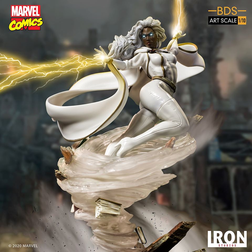 Iron Studios Battle Diorama 系列 Marvel Comics【暴風女】Storm 1/10 比例全身雕像