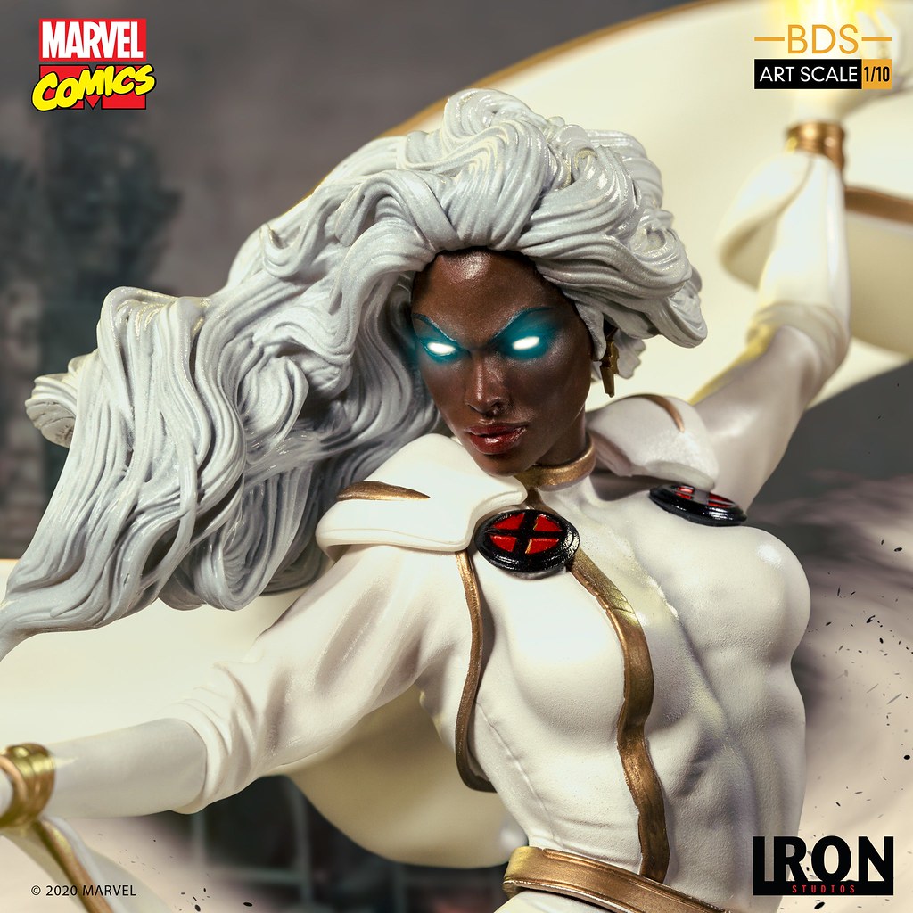 Iron Studios Battle Diorama 系列 Marvel Comics【暴風女】Storm 1/10 比例全身雕像