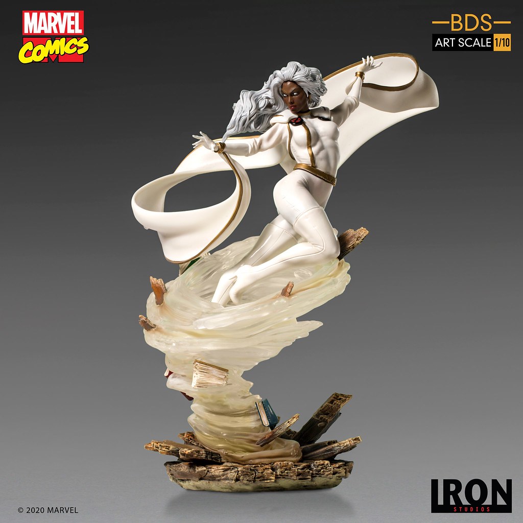 Iron Studios Battle Diorama 系列 Marvel Comics【暴風女】Storm 1/10 比例全身雕像