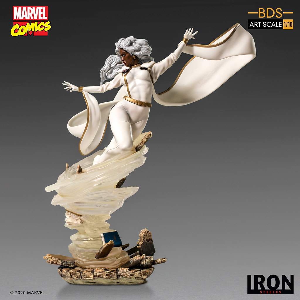 Iron Studios Battle Diorama 系列 Marvel Comics【暴風女】Storm 1/10 比例全身雕像