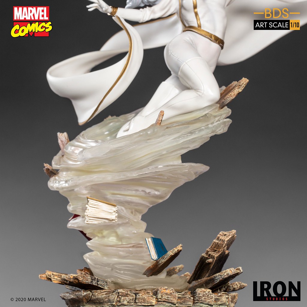 Iron Studios Battle Diorama 系列 Marvel Comics【暴風女】Storm 1/10 比例全身雕像