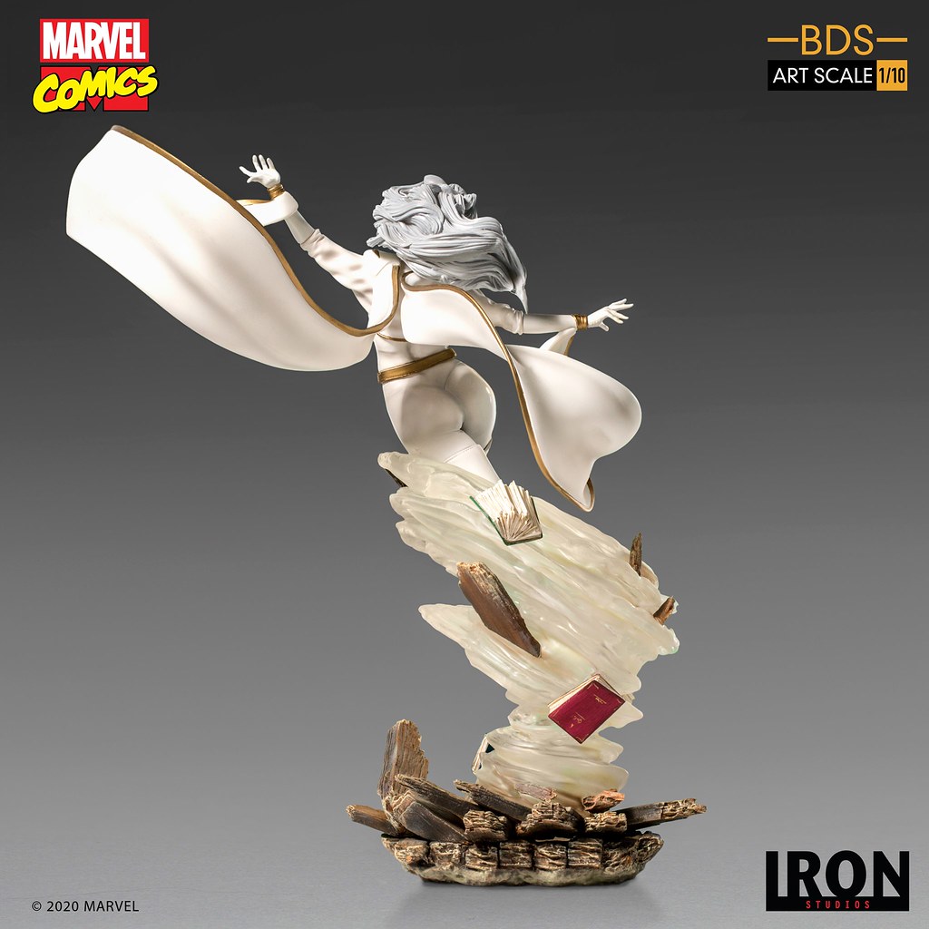 Iron Studios Battle Diorama 系列 Marvel Comics【暴風女】Storm 1/10 比例全身雕像