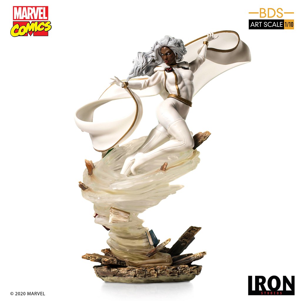 Iron Studios Battle Diorama 系列 Marvel Comics【暴風女】Storm 1/10 比例全身雕像