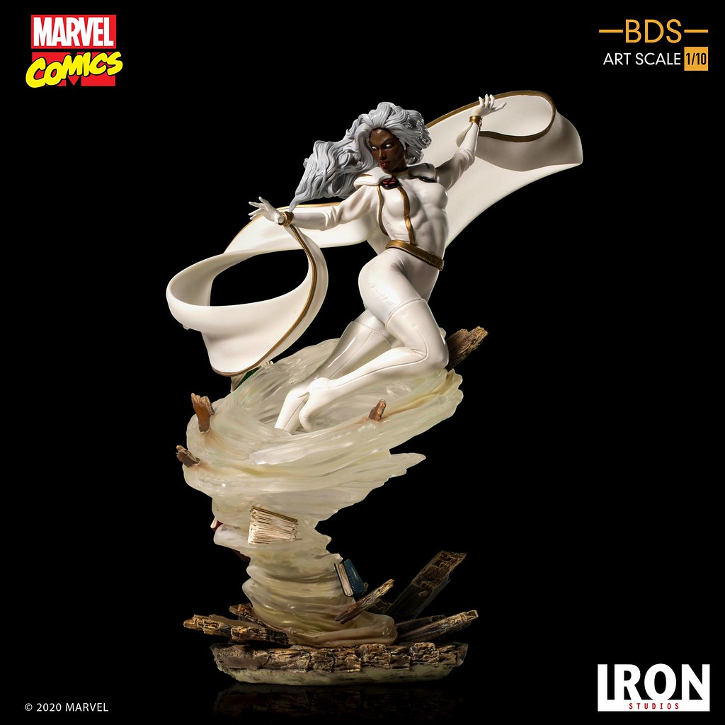 Iron Studios Battle Diorama 系列 Marvel Comics【暴風女】Storm 1/10 比例全身雕像