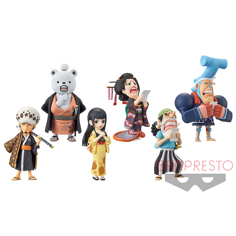 爆笑顏藝三人組襲來！ WCF 系列《ONE PIECE》和之國 第二彈 ワールドコレクタブルフィギュア-ワノ国2-
