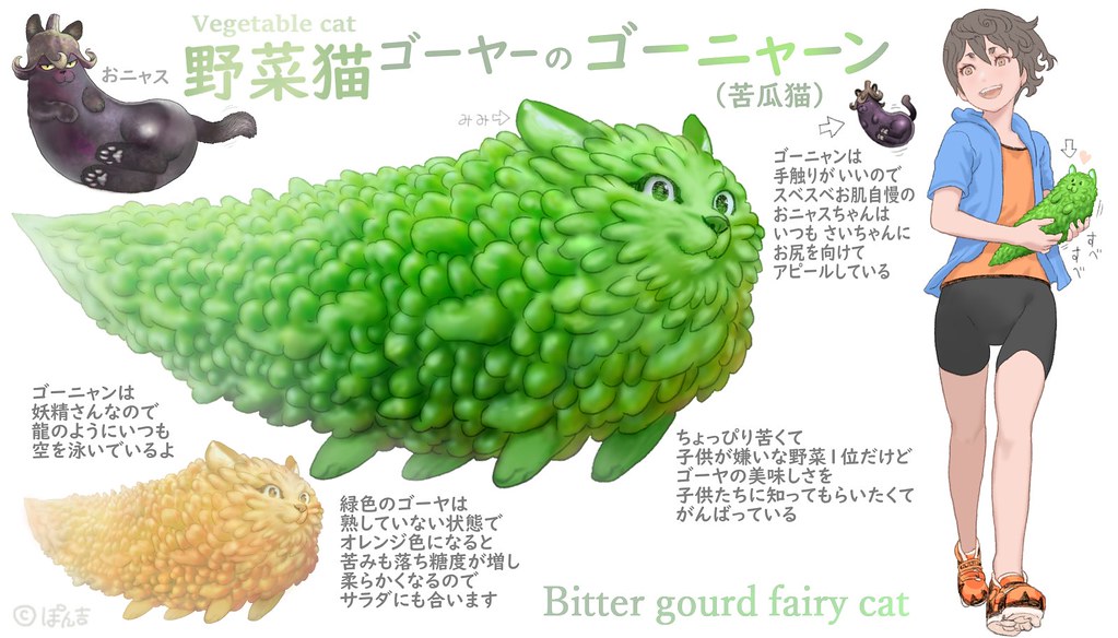 挑食剋星「野菜動物妖精」實體化!Qualia「西瓜烏賊」吊飾轉蛋(野菜の妖精 すいか マスコットボールチェーン)全六款