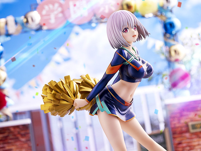 quesQ《SSSS.GRIDMAN》新條茜 啦啦隊STYLE(新条アカネ チアガールSTYLE)1/7比例模型