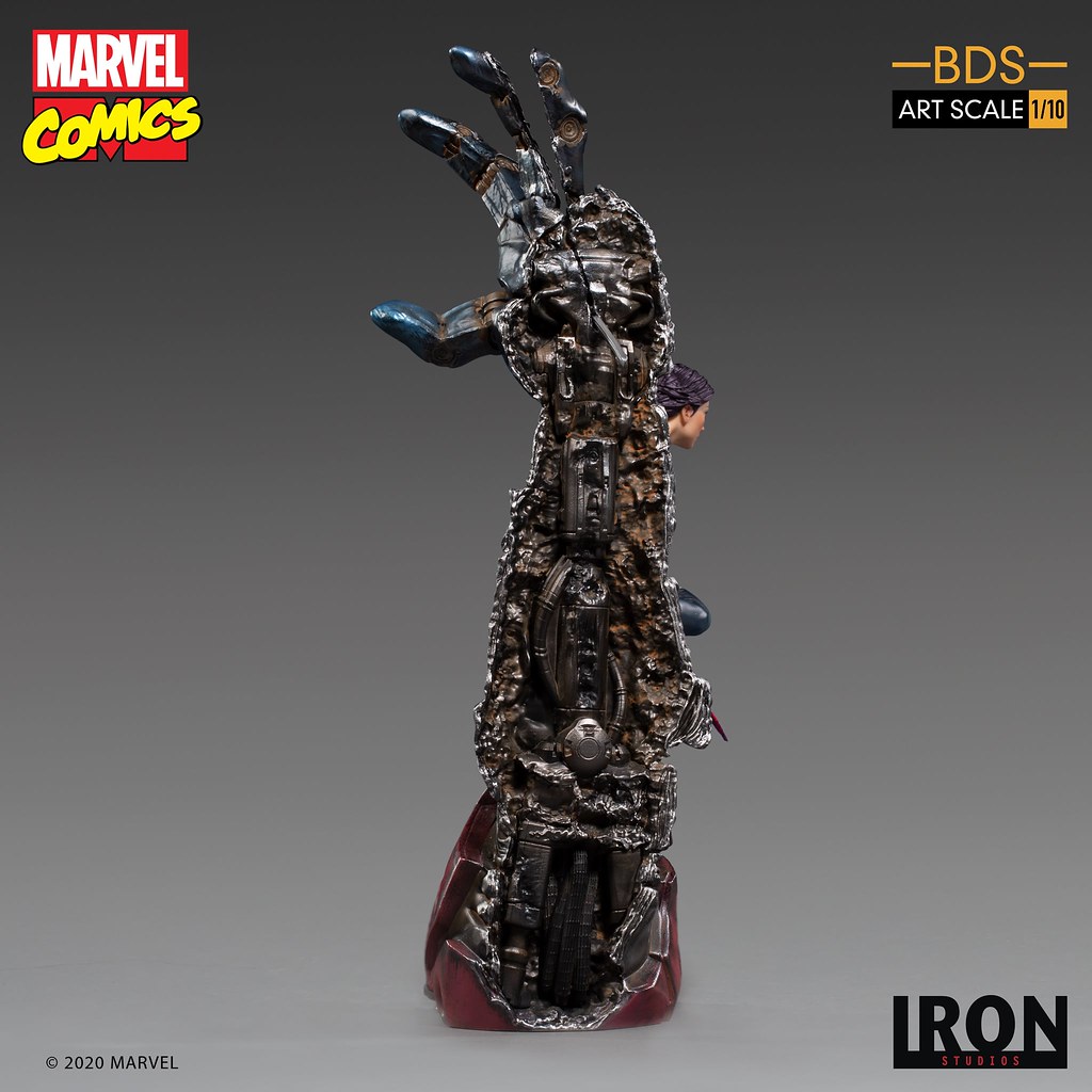 Iron Studios Battle Diorama 系列 Marvel Comics【靈蝶】Psylocke 1/10 比例全身雕像