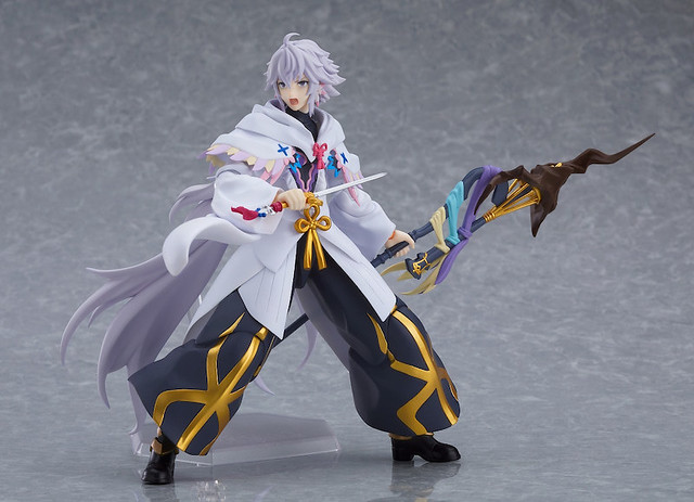 所以說那個飛踢芙芙呢？figma《Fate/Grand Order -絕對魔獸戰線巴比倫尼亞-》 梅林（マーリン）可動人偶