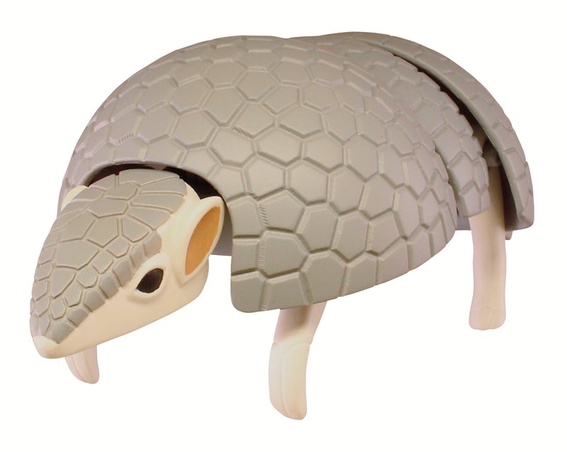 縮成一團的犰狳、刺蝟轉蛋化～T-ARTS 擬真動物「圓滾滾變形！捲縮圓球！」轉蛋（まんまる変形！まるまじろ）全四款