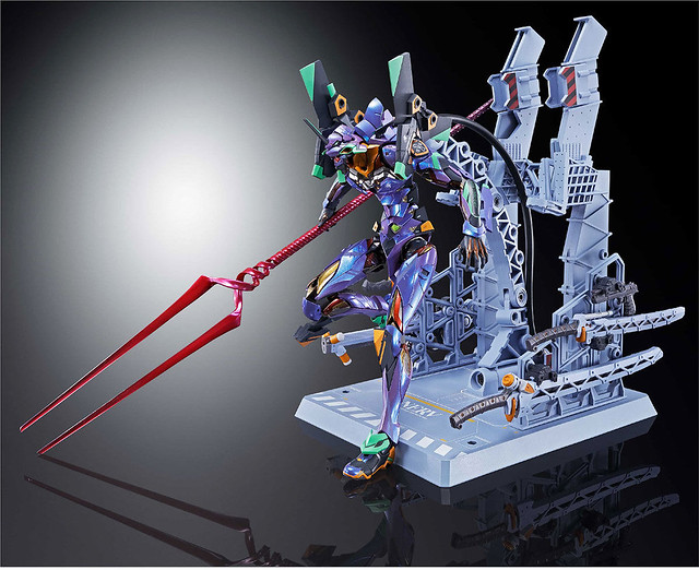 39公分魄力「朗基努斯之槍」終於登場！METAL BUILD《福音戰士新劇場版》EVANGELION 初號機 [EVA2020]【魂商店】
