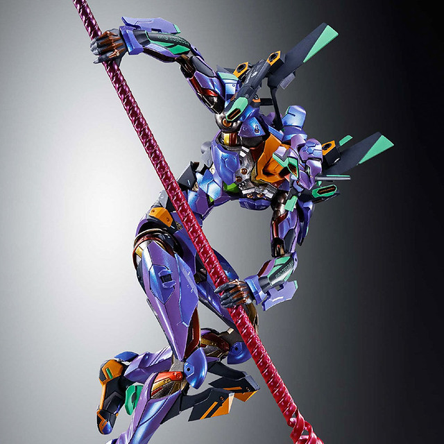 39公分魄力「朗基努斯之槍」終於登場！METAL BUILD《福音戰士新劇場版》EVANGELION 初號機 [EVA2020]【魂商店】