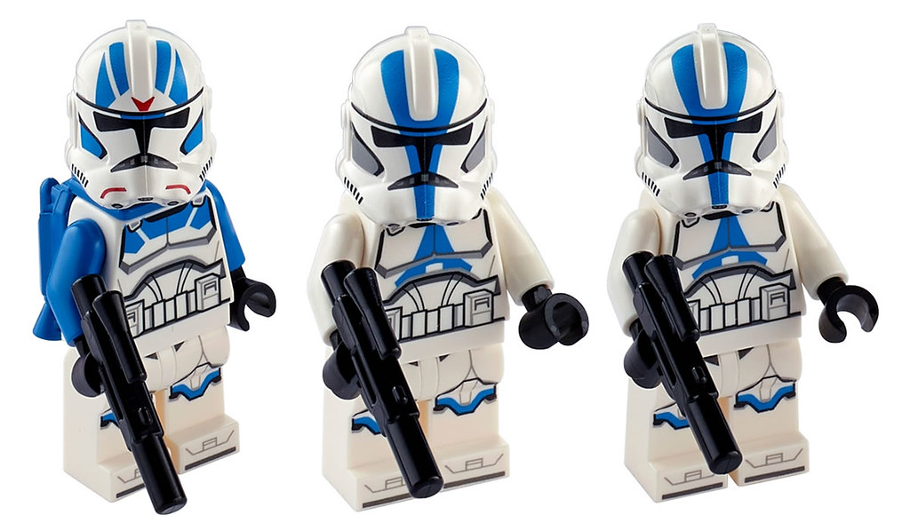 在複製人戰爭期間大活躍的經典兵團來襲! LEGO 75280《星際大戰》501軍團 501st Legion Clone Troopers