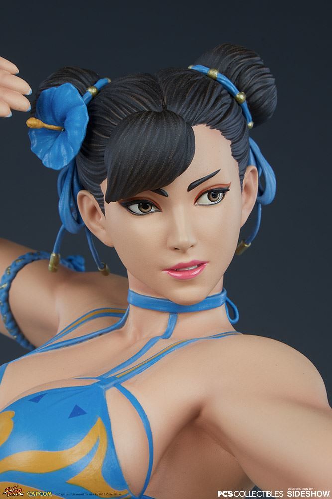 擁有最強蜜大腿的女格鬥家火辣再登場！ Pop Culture Shock《快打旋風V》春麗 Chun-Li: Season Pass 1/4 比例全身雕像 普通版/EX版