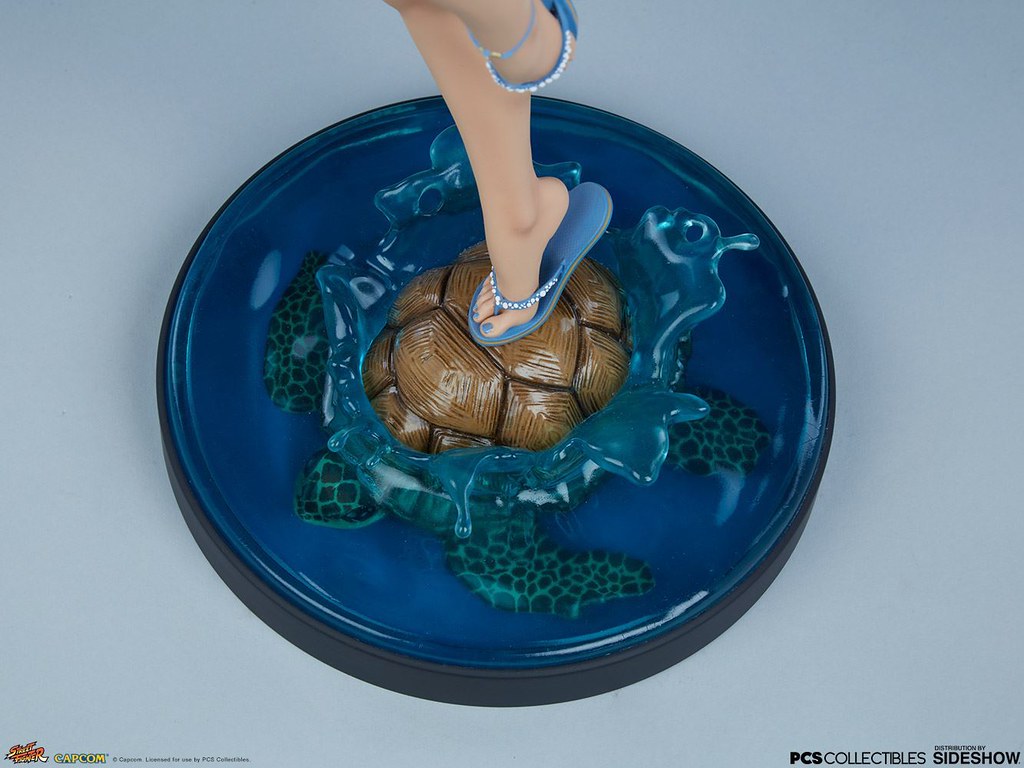 擁有最強蜜大腿的女格鬥家火辣再登場！ Pop Culture Shock《快打旋風V》春麗 Chun-Li: Season Pass 1/4 比例全身雕像 普通版/EX版