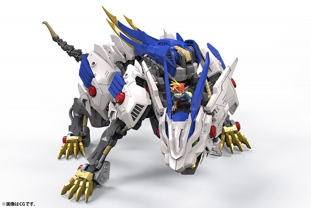 壽屋 HMM 《機獸戰記狂野爆發 ZOIDS WILD》狂野長牙獅（ワイルドライガー）1/35 比例組裝模型