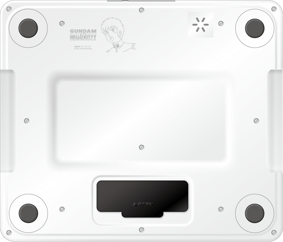 阿姆羅、夏亞幫你報體重！TANITA 塔尼達 x「鋼彈 &amp; HELLO KITTY和解紀念」十合一語音體組成計（インナースキャンVoice）