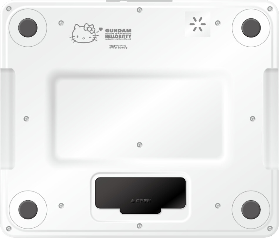 阿姆羅、夏亞幫你報體重！TANITA 塔尼達 x「鋼彈 &amp; HELLO KITTY和解紀念」十合一語音體組成計（インナースキャンVoice）