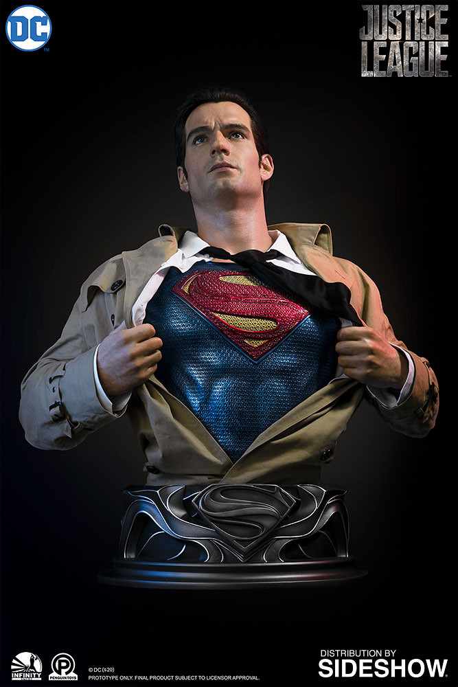 準備拯救世界！ Infinity Studio - DC Series -《正義聯盟》超人 (Superman) 1：1 比例半身胸像