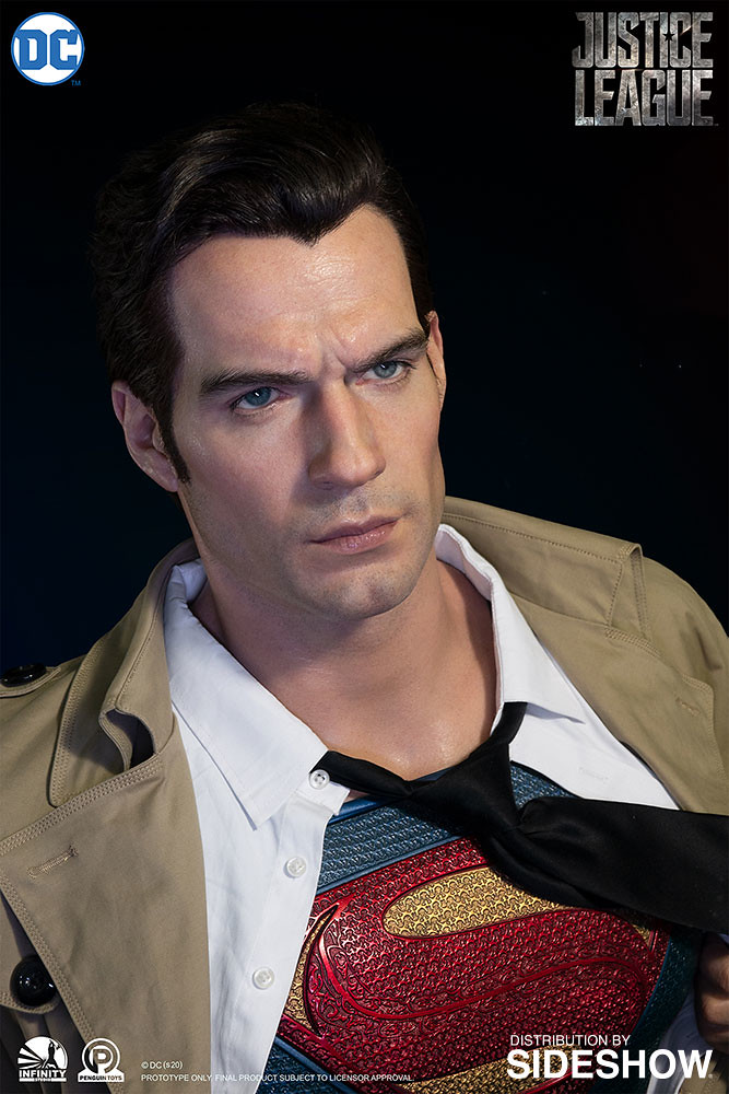 準備拯救世界！ Infinity Studio - DC Series -《正義聯盟》超人 (Superman) 1：1 比例半身胸像