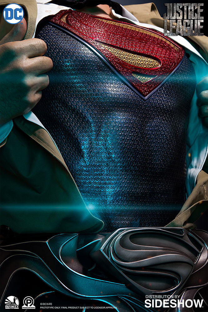 準備拯救世界！ Infinity Studio - DC Series -《正義聯盟》超人 (Superman) 1：1 比例半身胸像