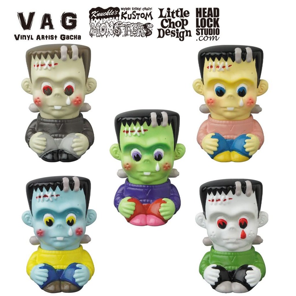 超人氣科學怪人轉蛋化！ MEDICOM TOY VAG 轉蛋系列第二十三彈「Lil’ Sad Franky」可愛登場～