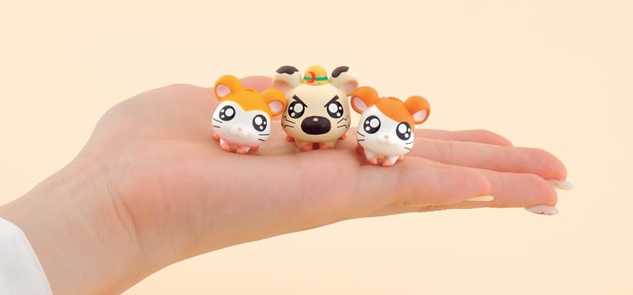 20周年紀念～GASHAPON《哈姆太郎》Hugcot系列「哈姆太郎 充電線保護套」轉蛋（ハグコット とっとこハム太郎）全五款