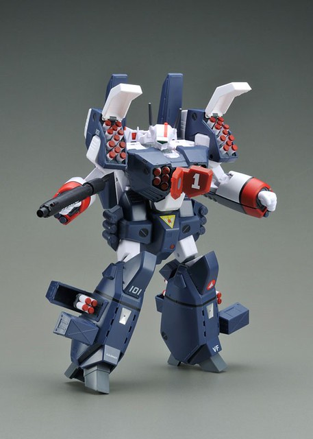 【再販】兼具防禦和重火力！ARCADIA《超時空要塞》1/60 完全變形 VF-1J 重裝甲女武神機 一條輝TYPE（超時空要塞マクロス VF-1J アーマードバルキリー）