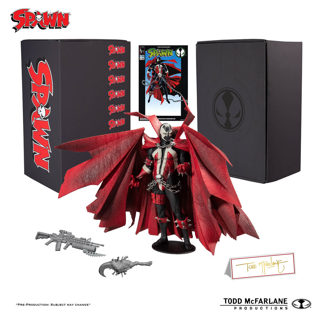 McFarlane Toys 將重製 1995 年元祖版本的「閃靈悍將」可動人偶與漫畫！現正於 Kickstarter 募資中～ The Original SPAWN Action Figure & Comic Remastered (2020)