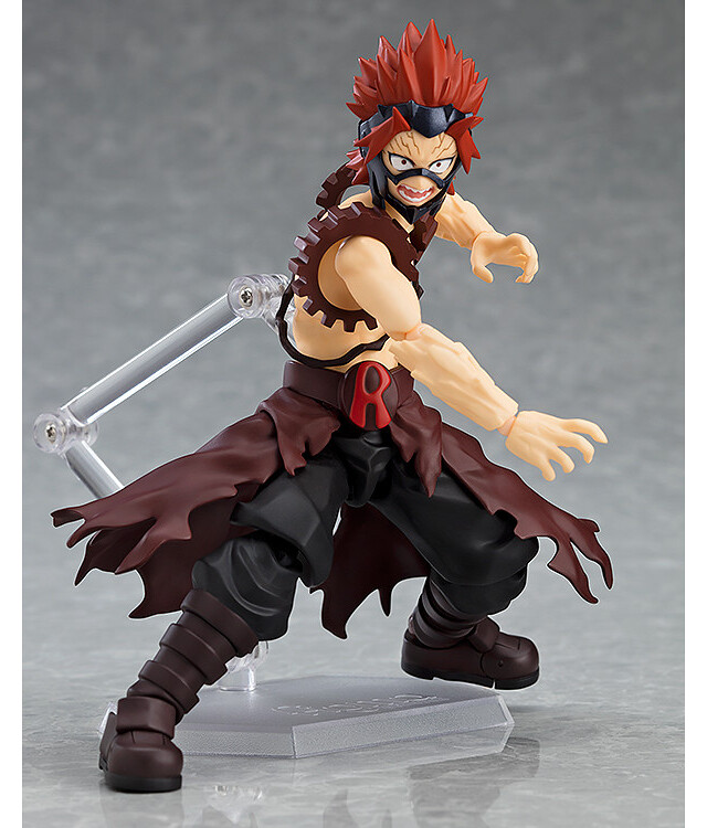 「硬化」個性發動的喊叫表情超魄力！ figma《我的英雄學院》切島銳兒郎（切島鋭児郎）可動人偶