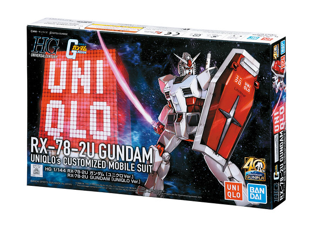 【台灣4/17開賣！】UNIQLO X《機動戰士鋼彈》40週年紀念聯名UT 買二件就送限定色鋼彈模型！