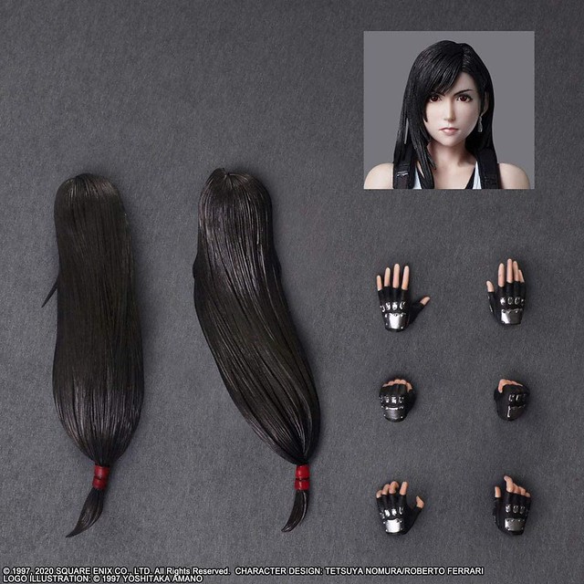 PLAY ARTS改《FINAL FANTASY VII 重製版》蒂法.洛克哈特(ティファ・ロックハート)可動人偶