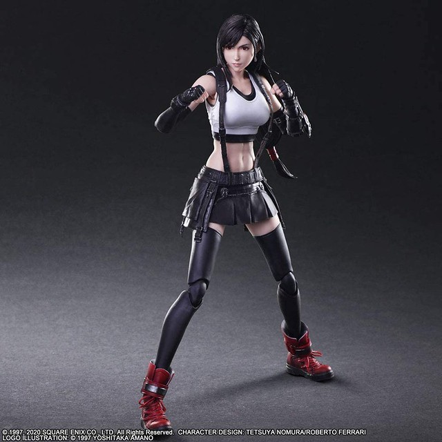 PLAY ARTS改《FINAL FANTASY VII 重製版》蒂法.洛克哈特(ティファ・ロックハート)可動人偶