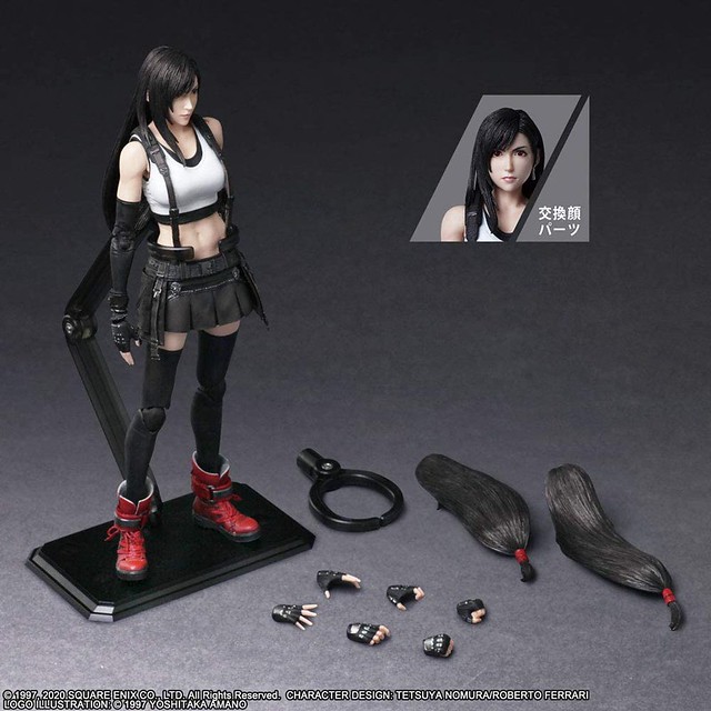 PLAY ARTS改《FINAL FANTASY VII 重製版》蒂法.洛克哈特(ティファ・ロックハート)可動人偶