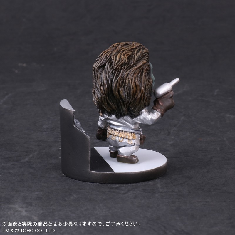 充滿萌感的歪頭表情～X-PLUS Deforeal《哥吉拉對機械哥吉拉》哥吉拉（1974）塗裝完成品｜デフォリアル ゴジラ(1974) 一般版 / 少年RIC限定版