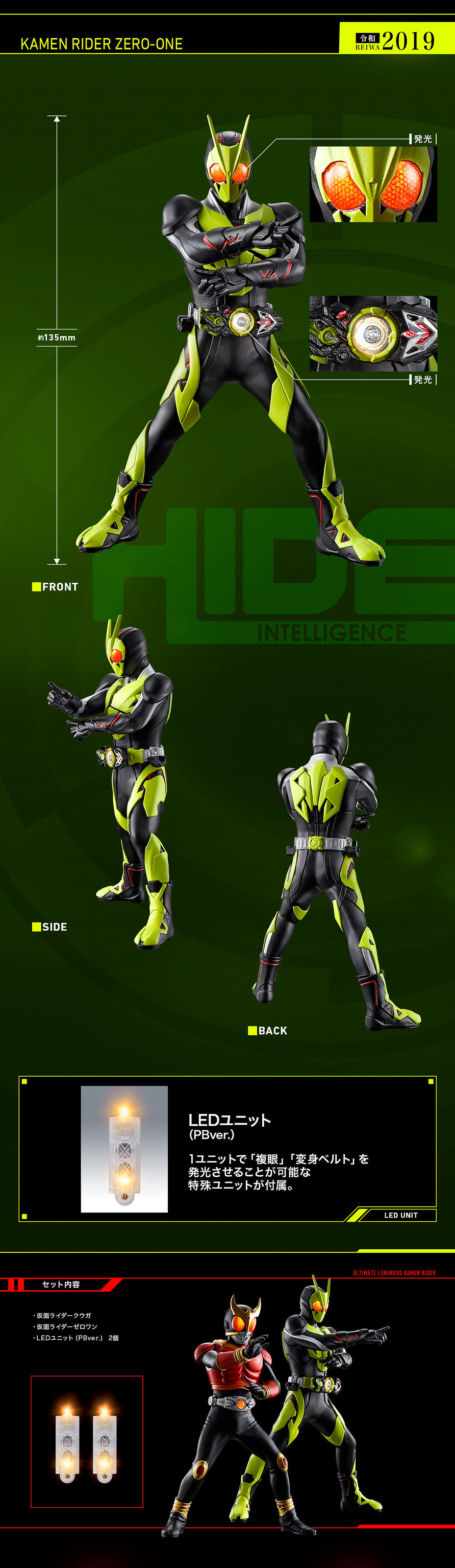 開啟時代的究極光輝！萬代『ULTIMATE LUMINOUS』假面騎士空我&amp;假面騎士ZERO-ONE 攜手登場【PB限定】
