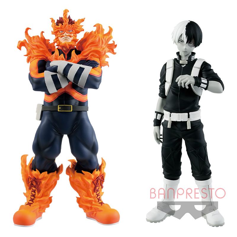 熊熊燃燒的烈焰英雄終於登場！ BANPRESTO AGE OF HEROES 系列《我的英雄學院》奮進人(安德瓦)＆焦凍 -ENDEAVOR & SHOTO-